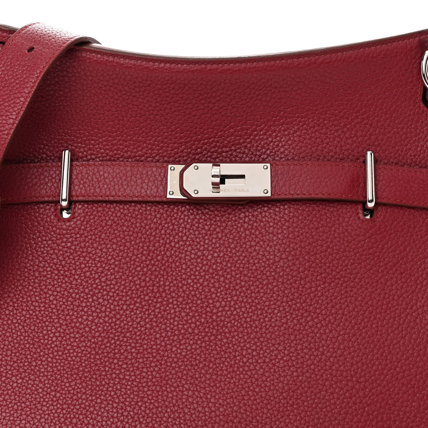 Hermes Taurillon Clemence Jypsiere 34 Rubis 8 of 20