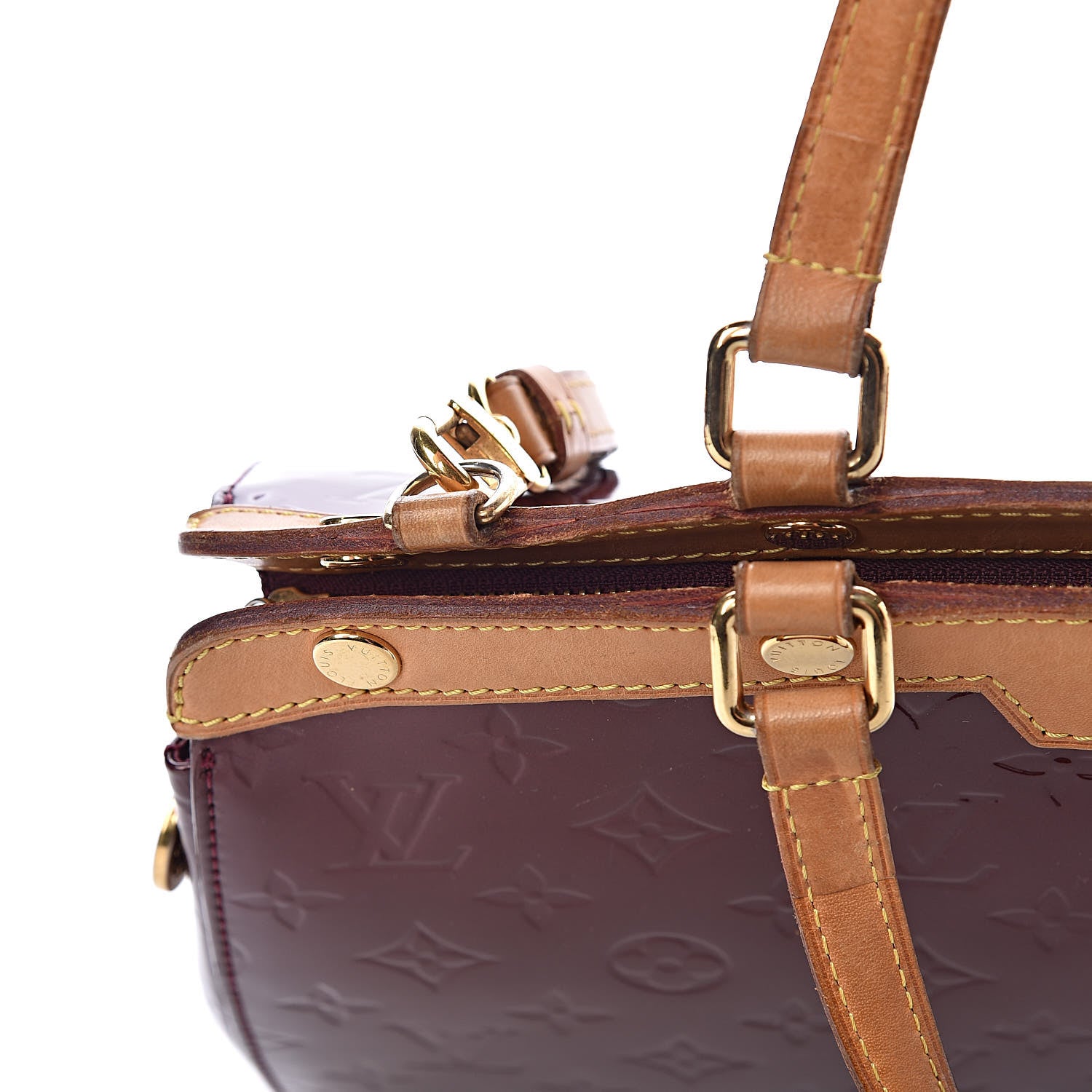 Louis Vuitton Vernis Brea MM Rouge Fauviste 25 of 35