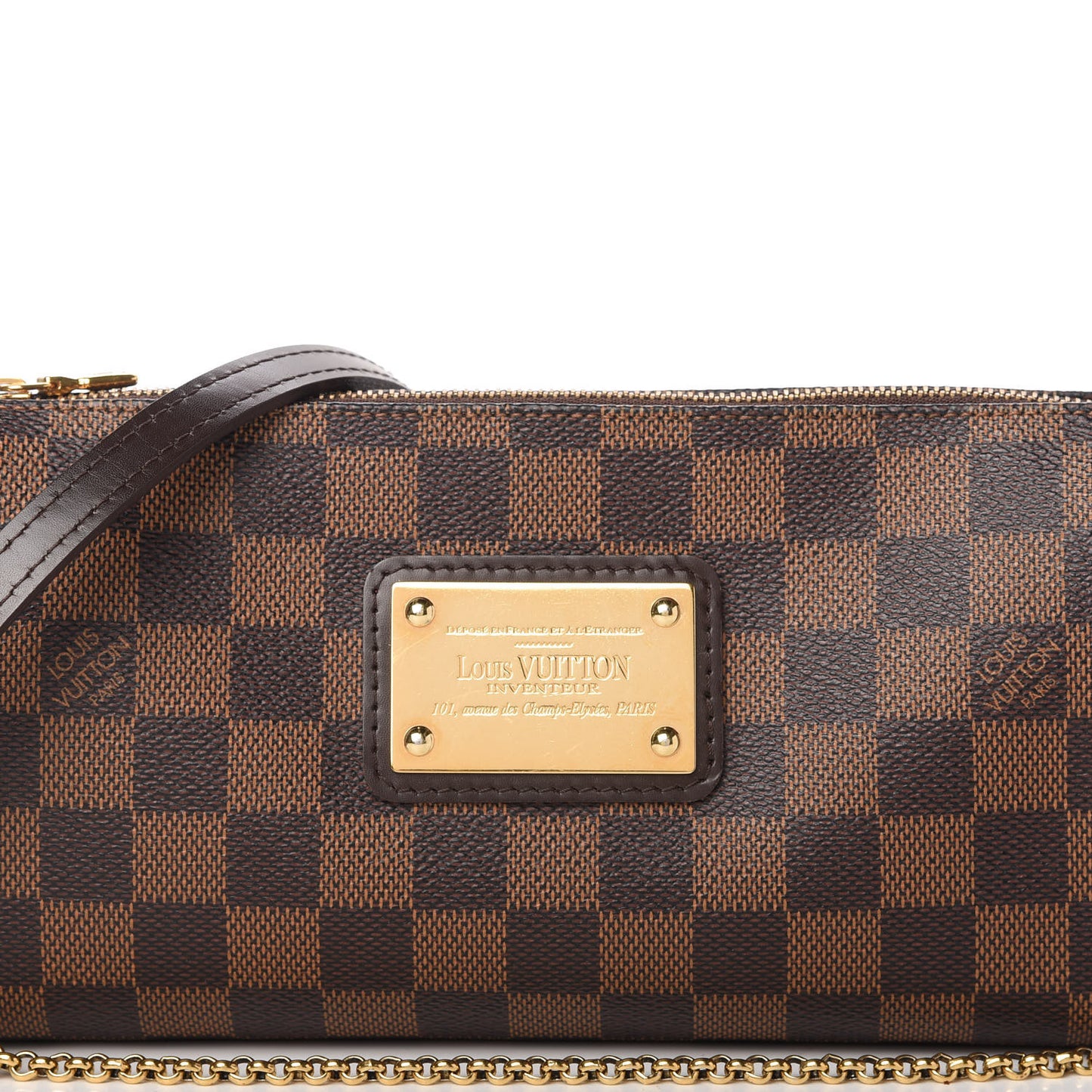 Damier Ebene Eva Clutch