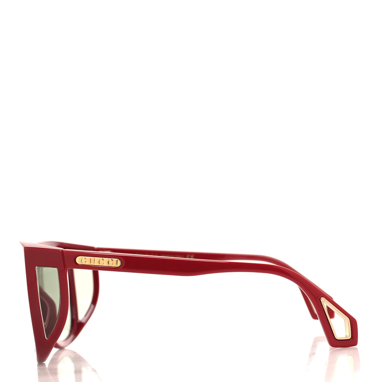 Square Frame GG0468S Sunglasses Red