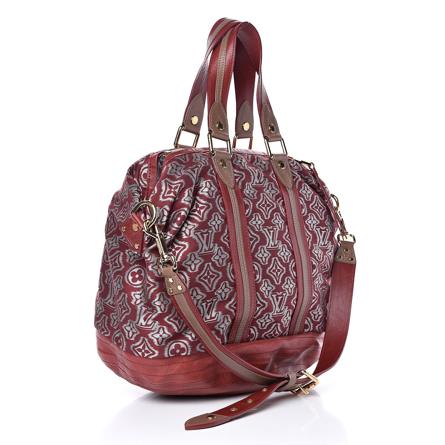 Jacquard Monogram Aviator Bordeaux