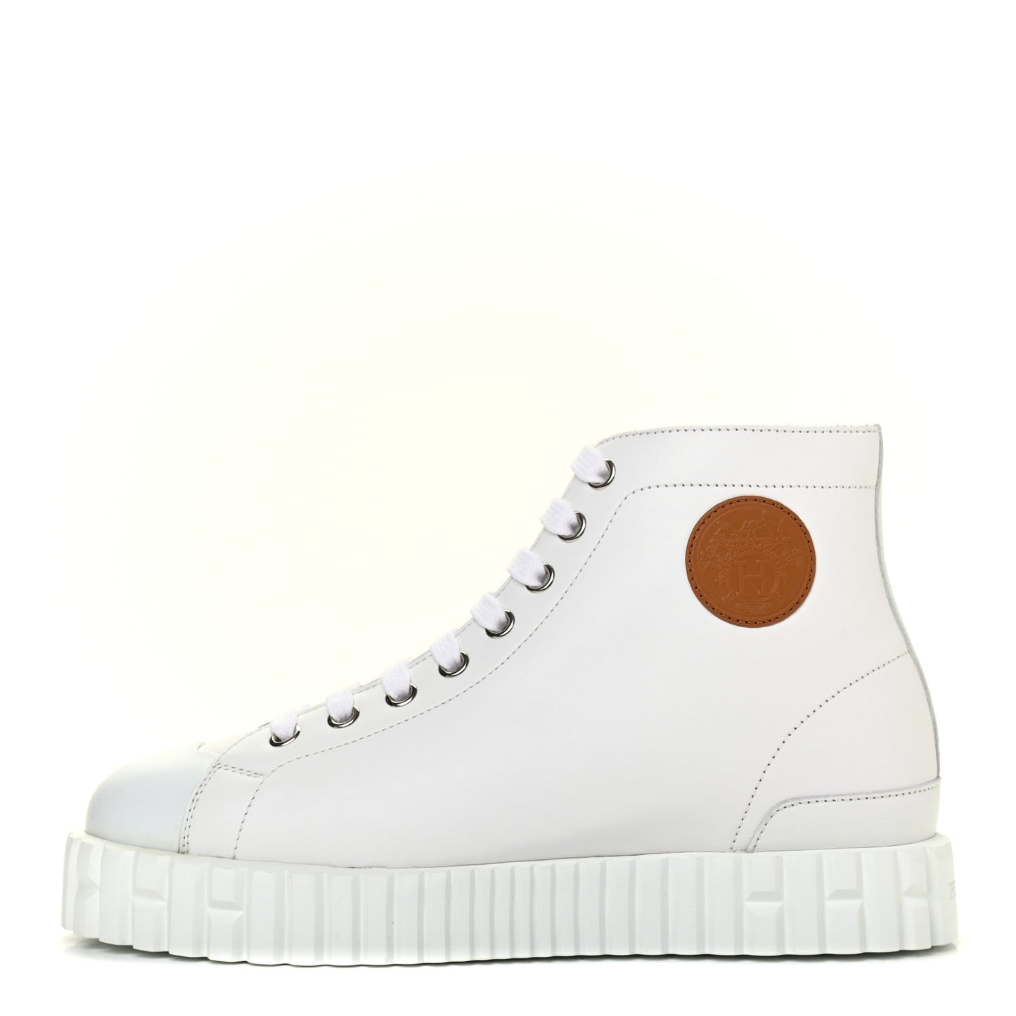 Calfskin Womens Climb Sneakers 36.5 White