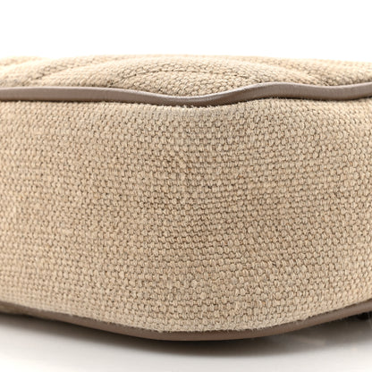 Saint Laurent Canvas Matelasse Monogram Lou Belt Bag Beige Taupe 9 of 13