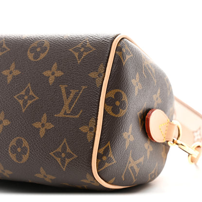 Louis Vuitton Monogram Speedy Bandouliere 20 Beige 9 of 9