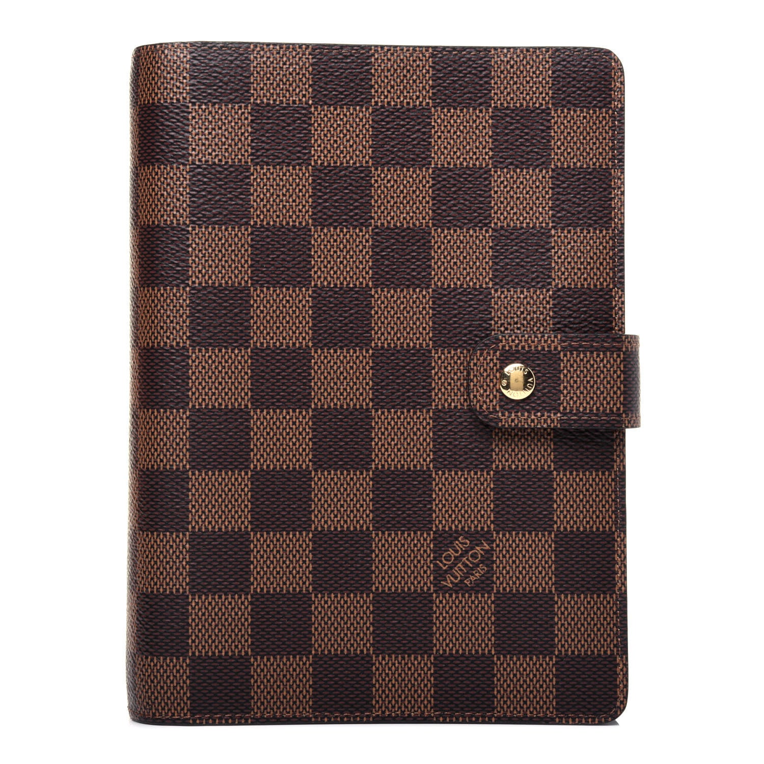 Louis Vuitton Damier Ebene Medium Ring Agenda Cover 1 of 14