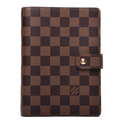 Louis Vuitton Damier Ebene Medium Ring Agenda Cover 1 of 14