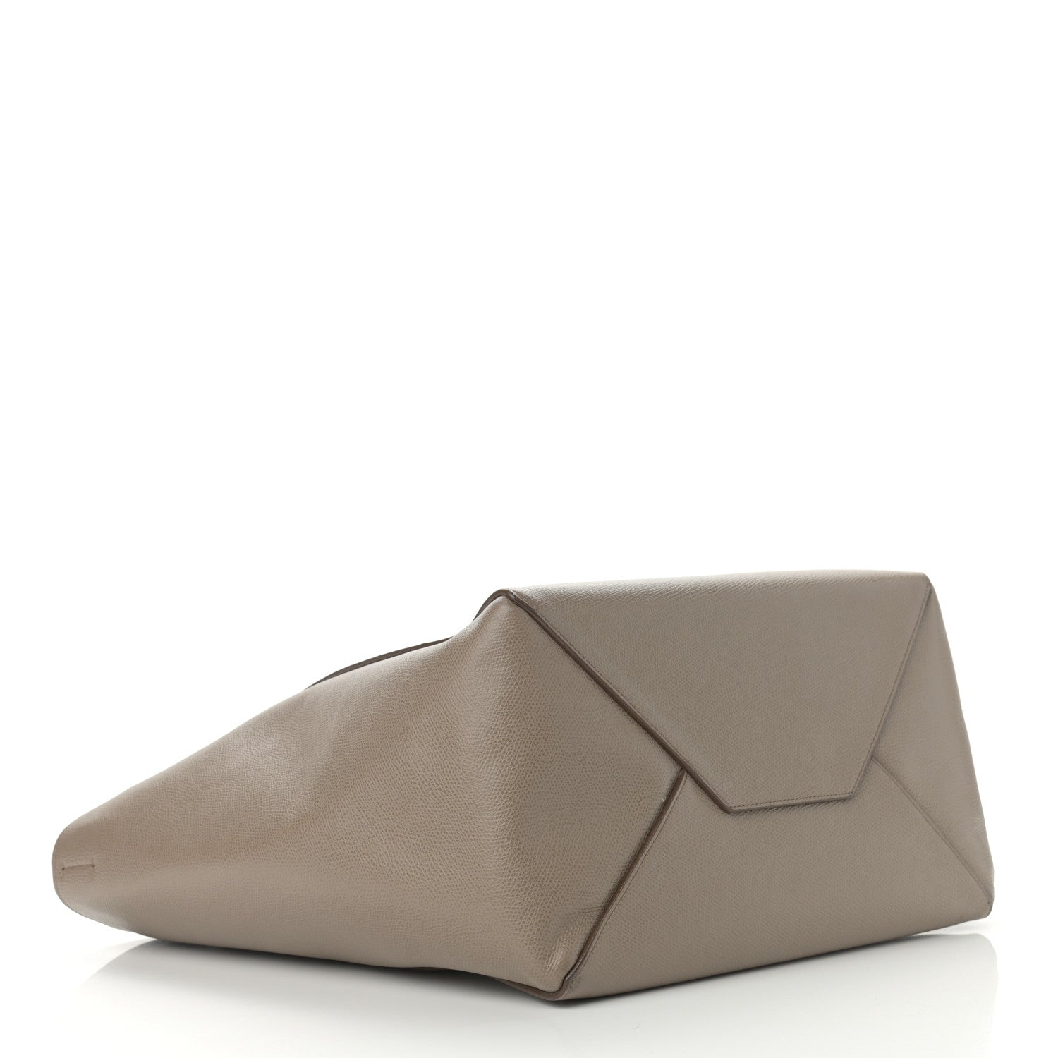 Celine Grained Calfskin Small Horizontal Cabas Phantom Taupe 4 of 15