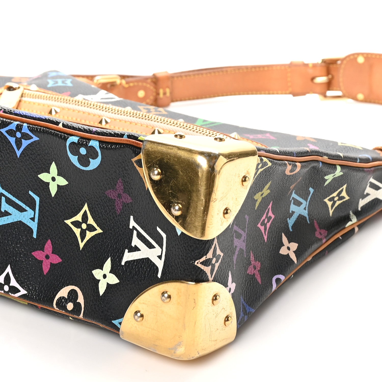 Louis Vuitton Monogram Multicolor Boulogne Black 9 of 11