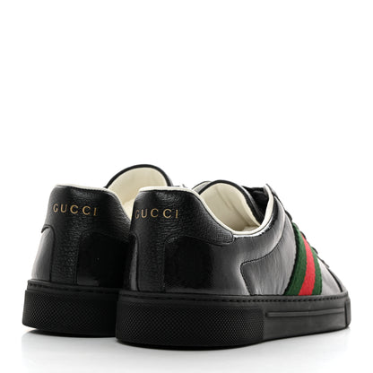 Gucci Crystal GG Monogram Web Womens New Ace Sneakers 38 Black 4 of 9