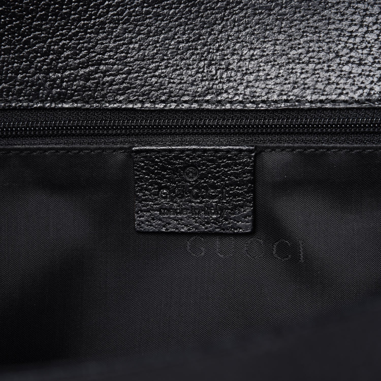 Gucci Calfskin Bamboo Baguette Shoulder Bag Black 8 of 10