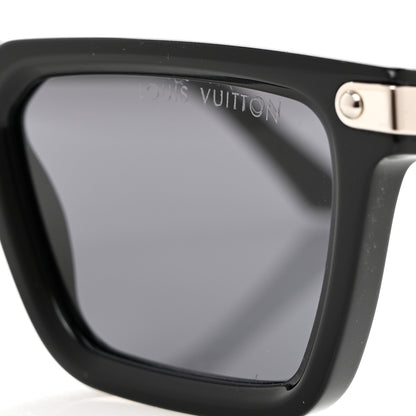 Louis Vuitton LOUIS VUITTON Acetate Z1974U Sunglasses Black 7 of 8