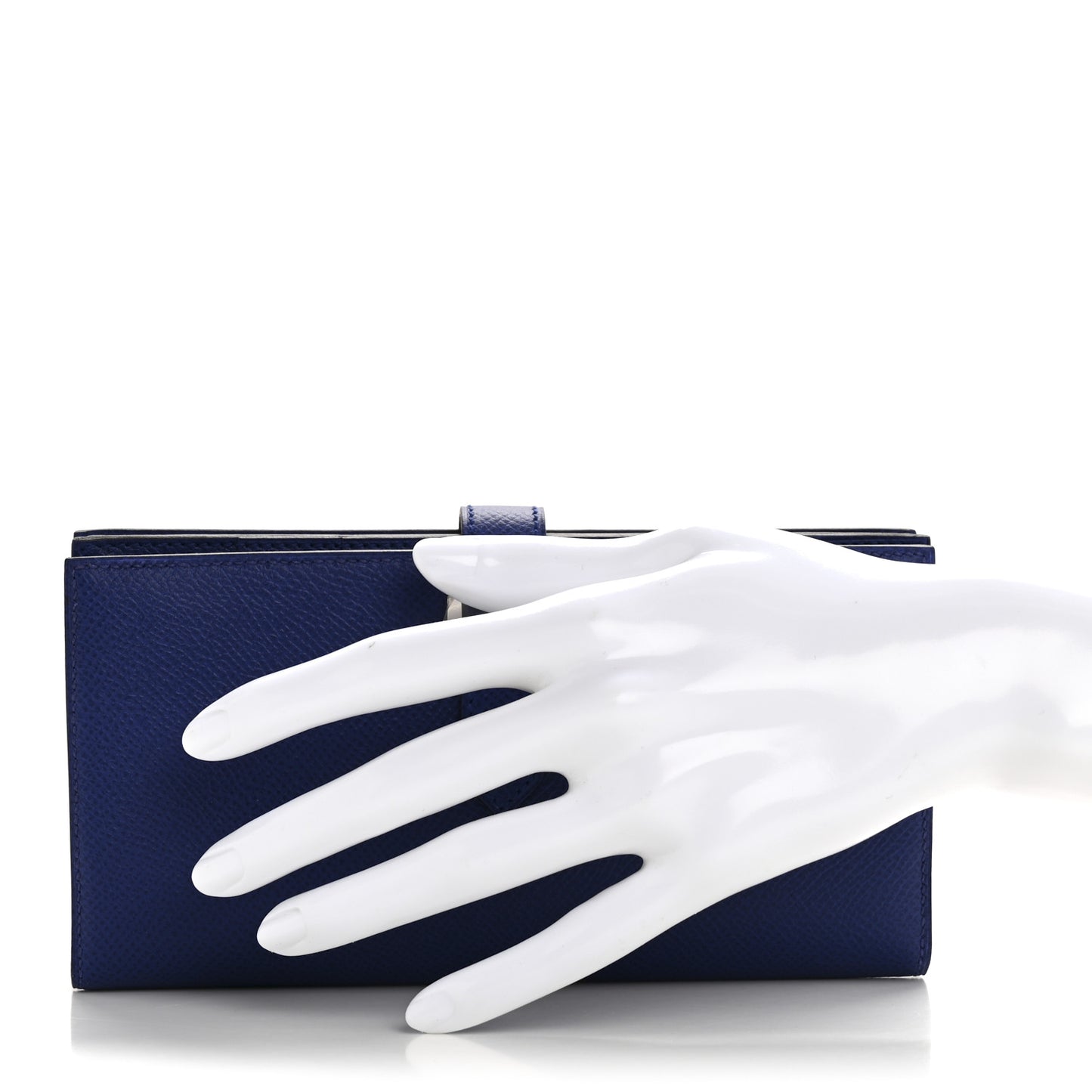 Epsom Bearn Gusset Wallet Bleu Electrique