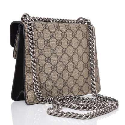 Gucci GG Supreme Monogram Mini Dionysus Shoulder Bag Black 3 of 8