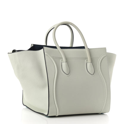 Celine Baby Grained Calfskin Medium Phantom Luggage Jade 2 of 9