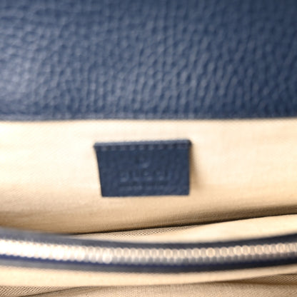 Gucci Dollar Calfskin Crystal Small Dionysus Shoulder Bag Blue Agata Montana Sapphire 5 of 11