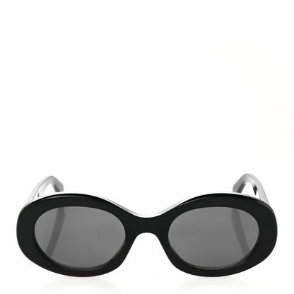 Celine Acetate Triomphe 01 Sunglasses CL 40194U Black 2 of 8