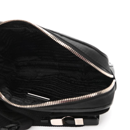 Prada Tessuto Nylon Soft Calf Belt Bag Black 5 of 10