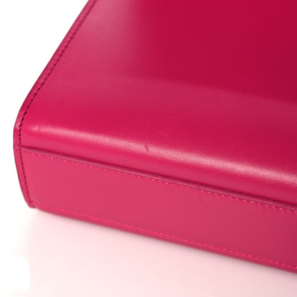Saint Laurent Smooth Calfskin Medium Classic Monogram Kate Tassel Satchel Fuchsia 13 of 14