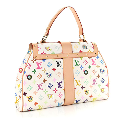 Louis Vuitton Monogram Multicolor Murakami Eye Love You White 3 of 12