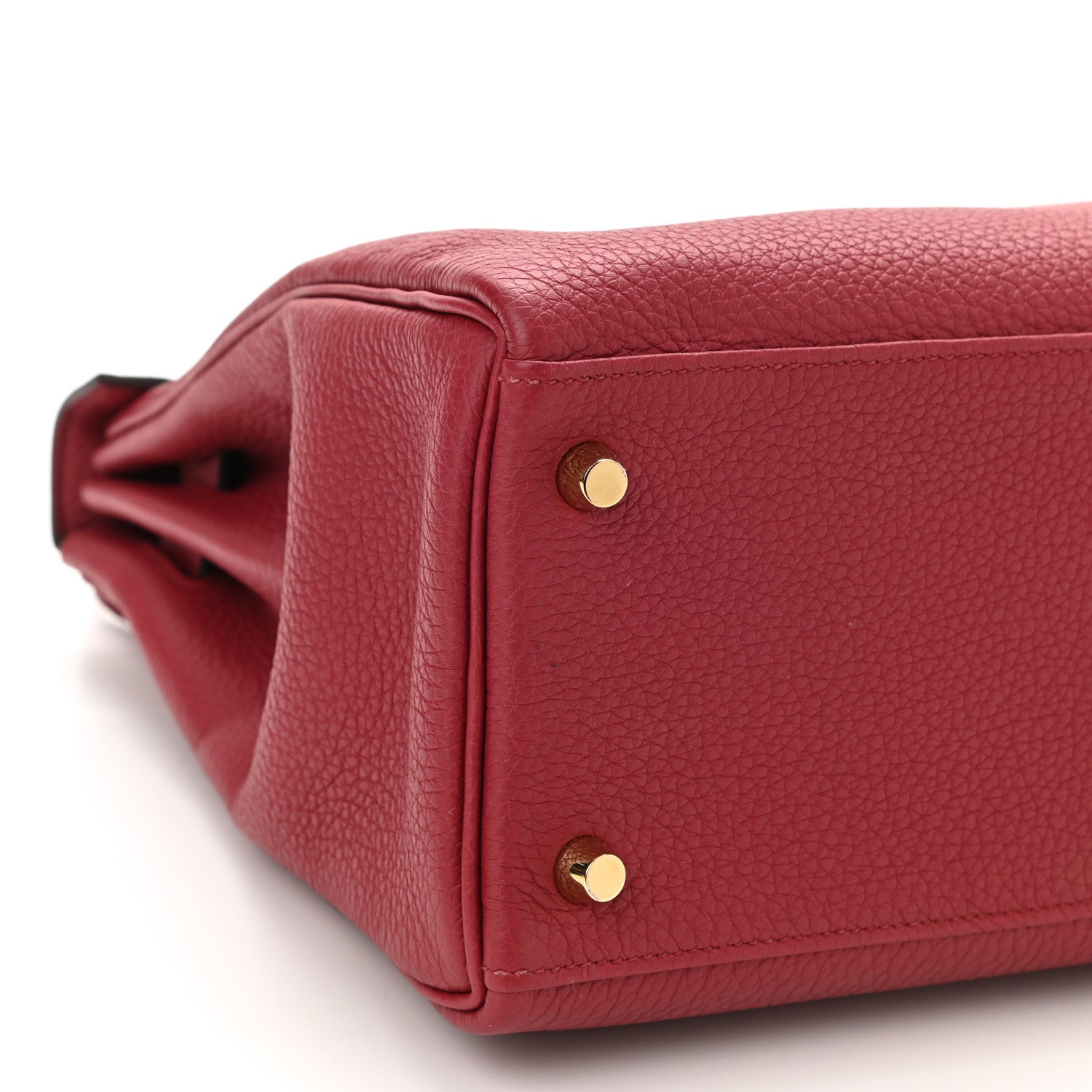 Hermes Togo Kelly Retourne 28 Rouge Grenat 9 of 10