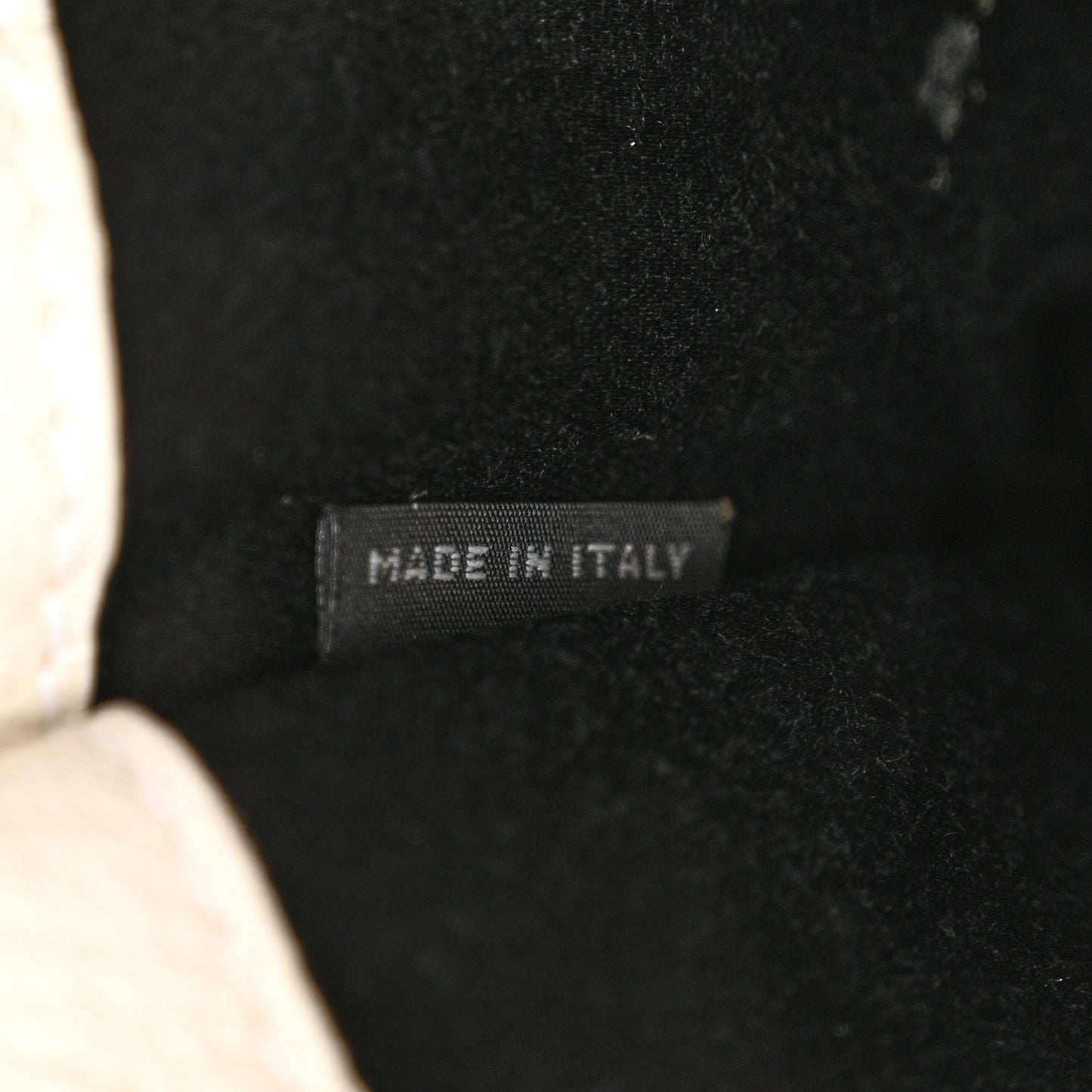 Goatskin Madras Fiocco Small Bow Top Handle Tote White