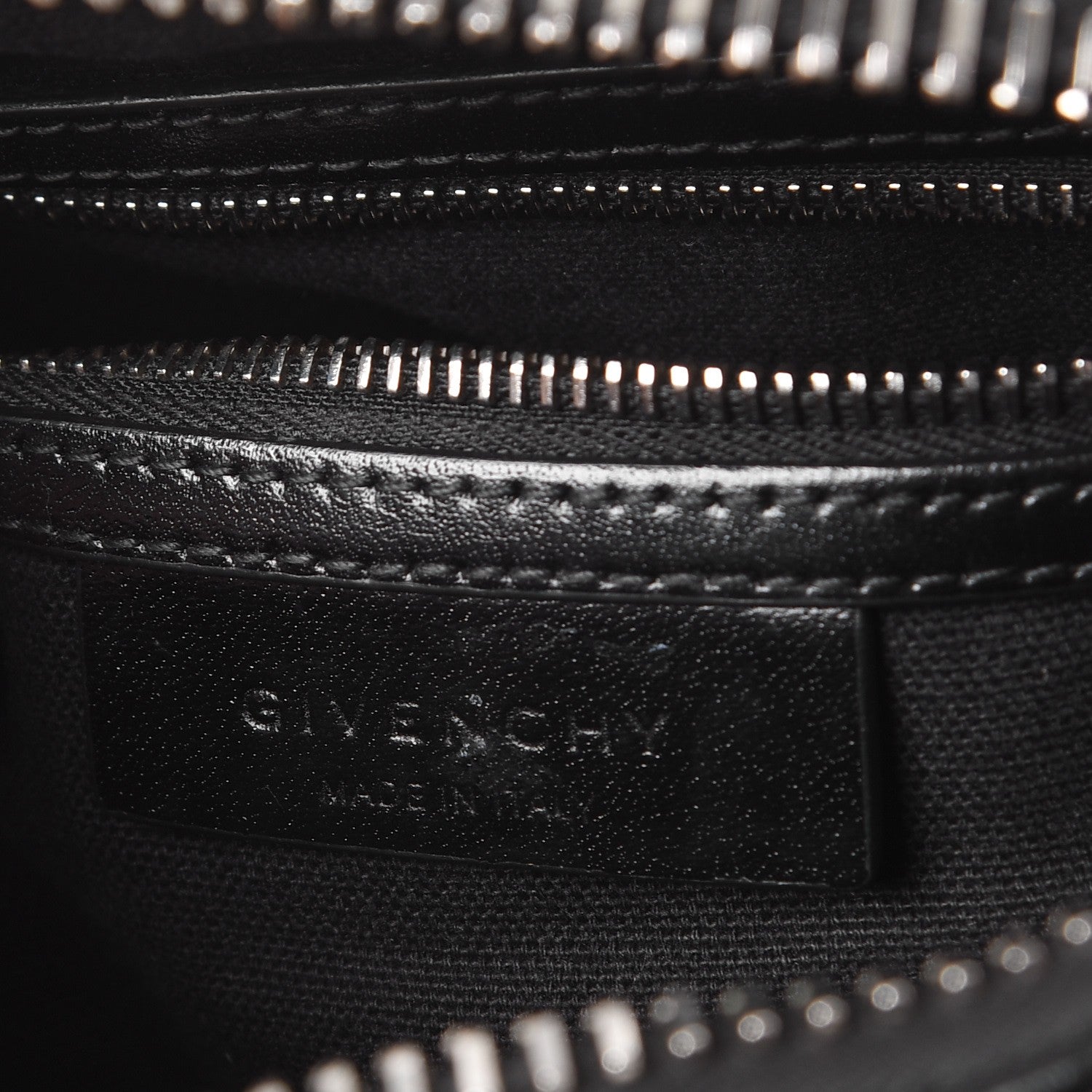 Givenchy Shiny Lord Calfskin Mini Antigona Black 6 of 11