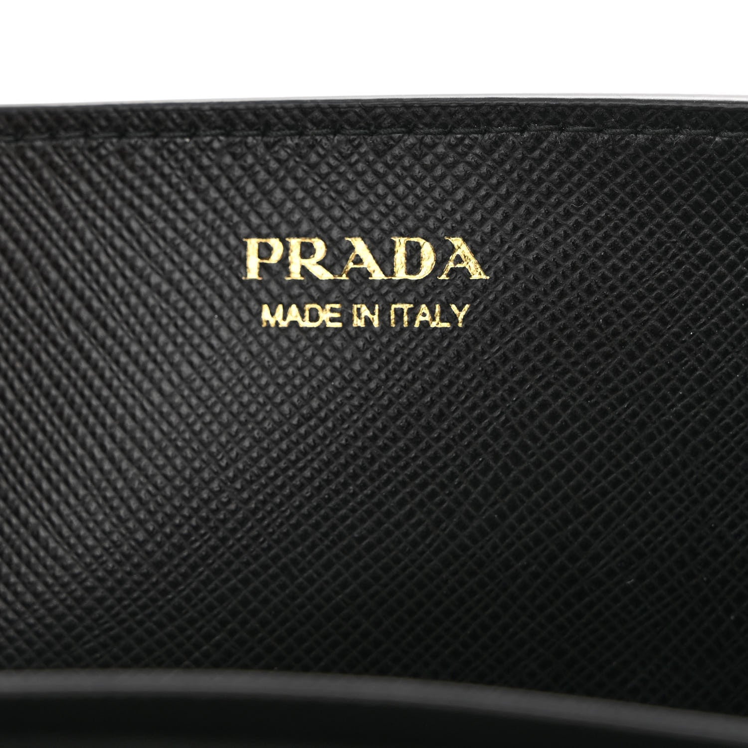 Prada Saffiano Wallet on Chain Black 6 of 10