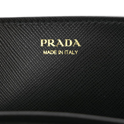 Prada Saffiano Wallet on Chain Black 6 of 10