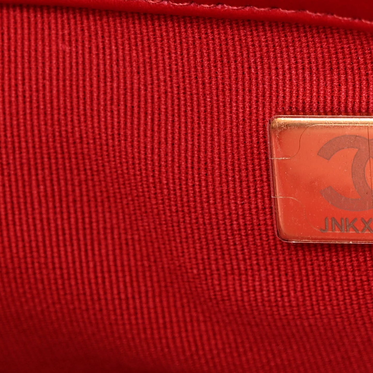 Lambskin Quilted Small Pillow Crush Flap Red