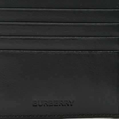 Burberry Calfskin Horseferry Coordinates Print Wallet Black 6 of 6