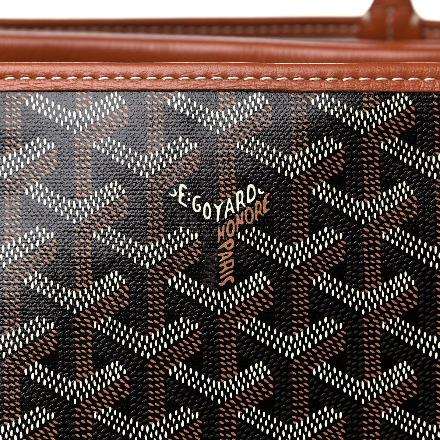 Goyardine Isabella Black Gold