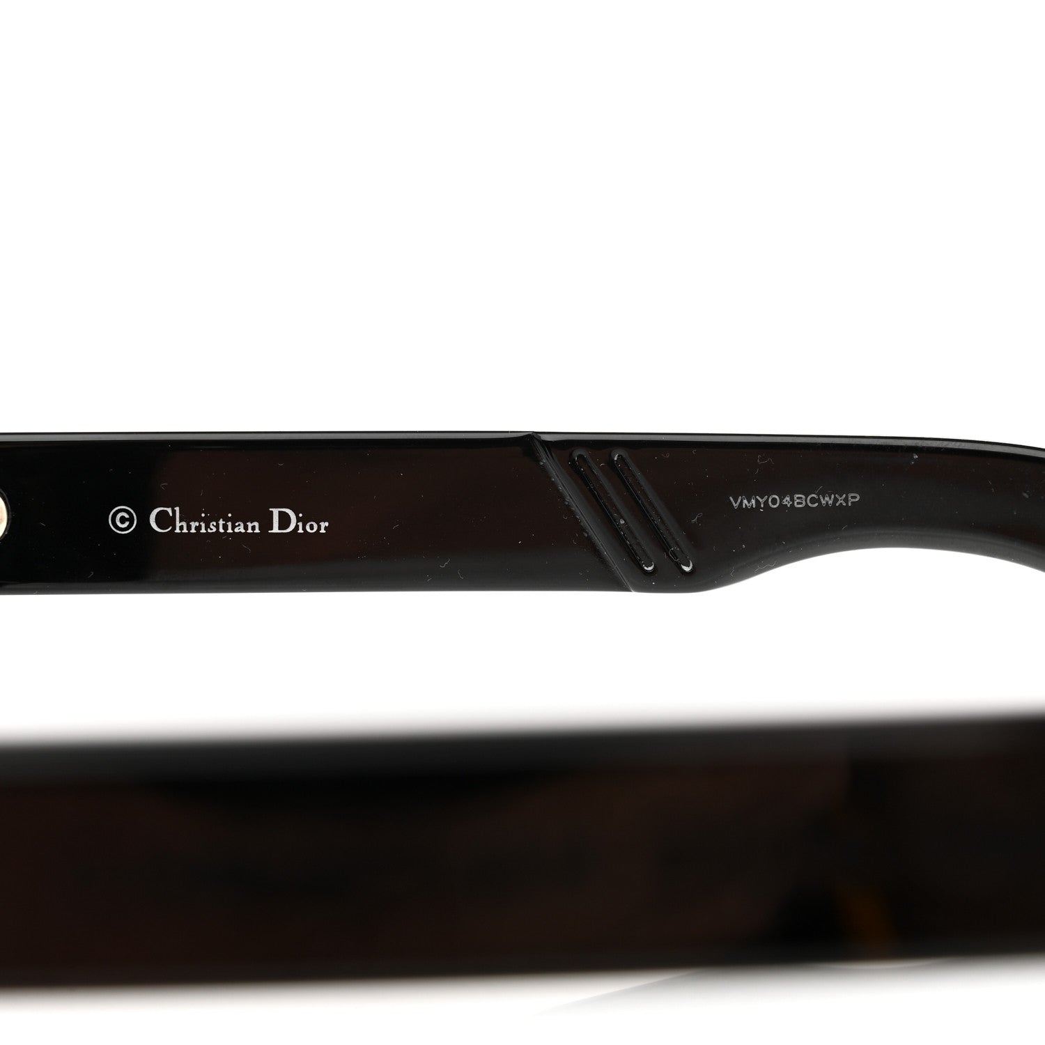 Christian Dior Acetate Inside Out 2 Sunglasses Black 8 of 9