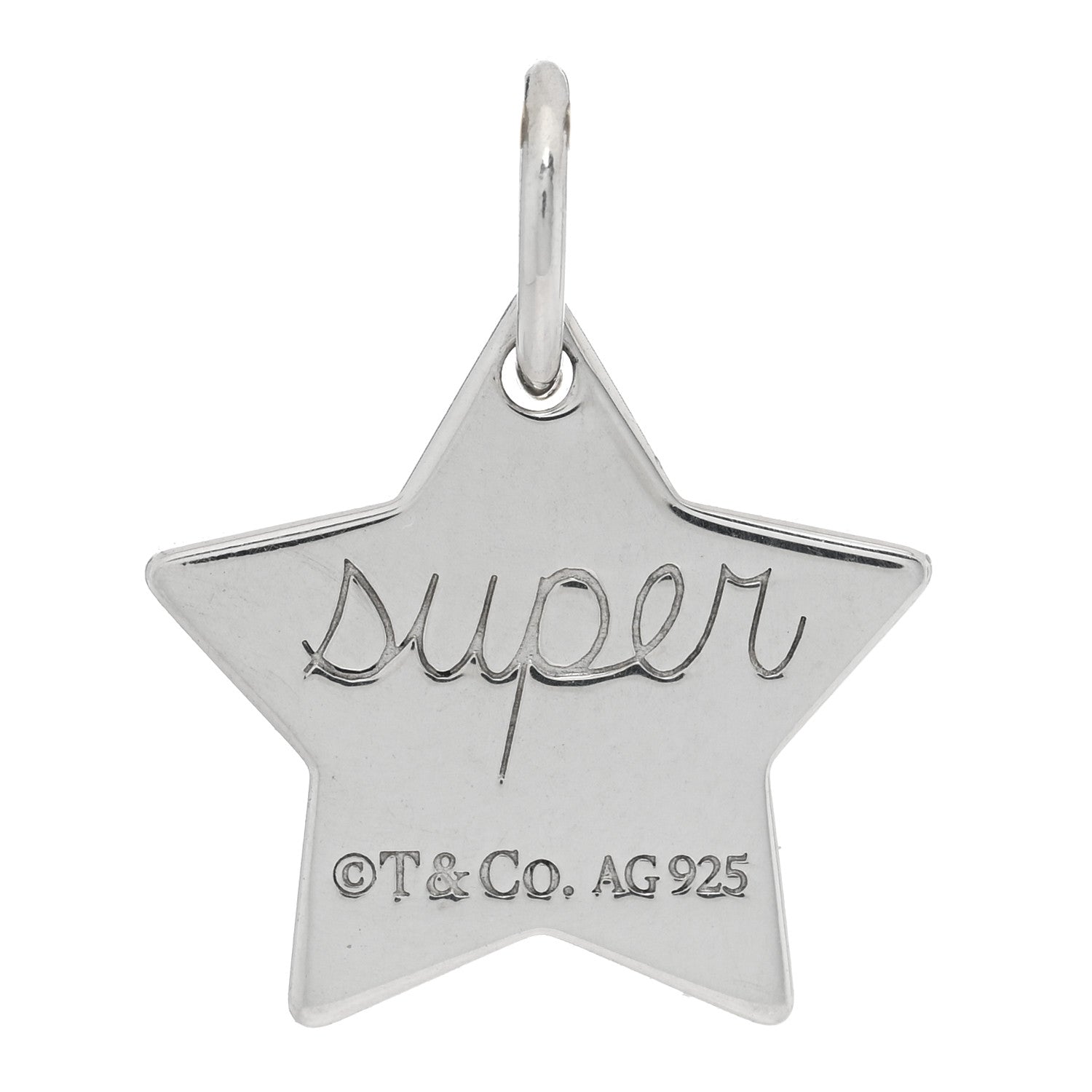 Tiffany Sterling Silver Super Star Charm 3 of 3