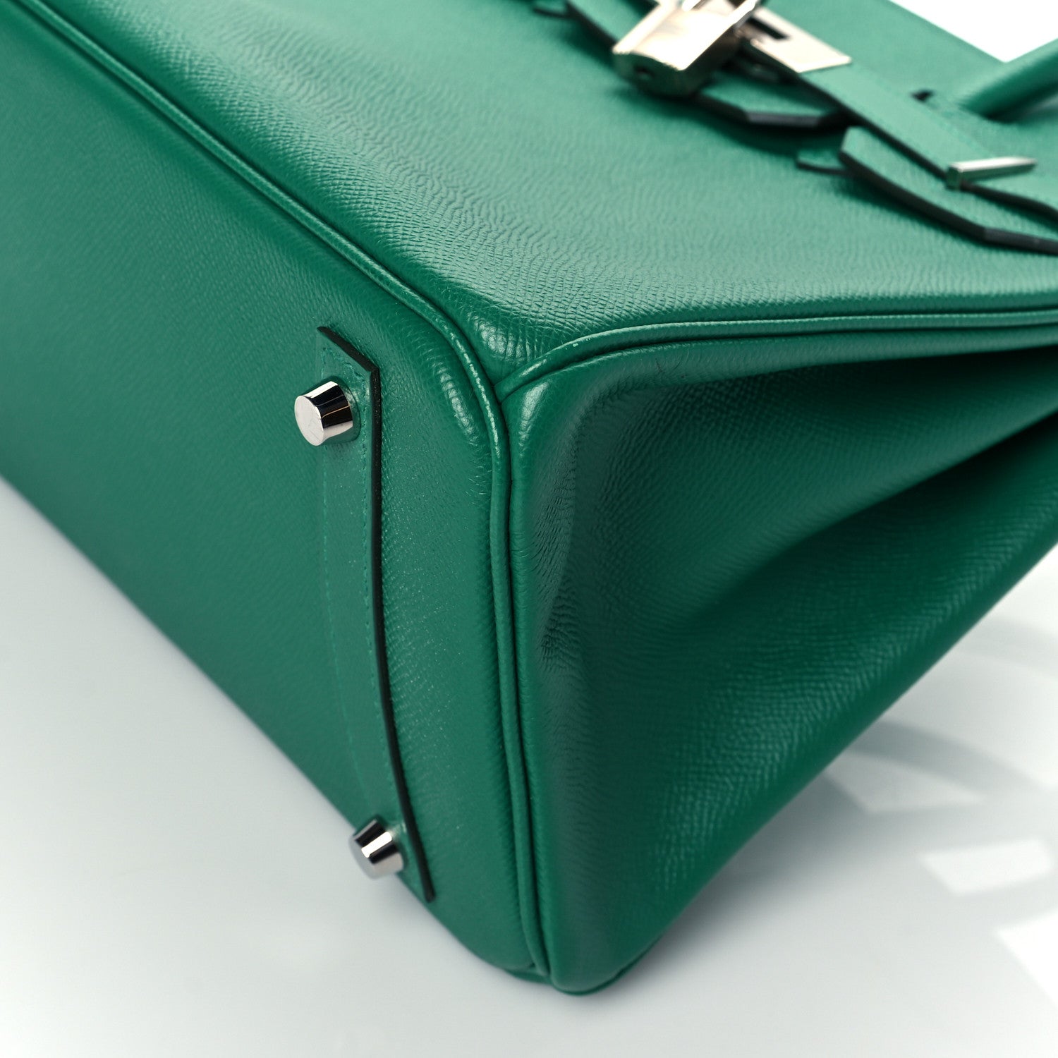 Hermes Epsom Birkin 30 Vert Vertigo 10 of 11