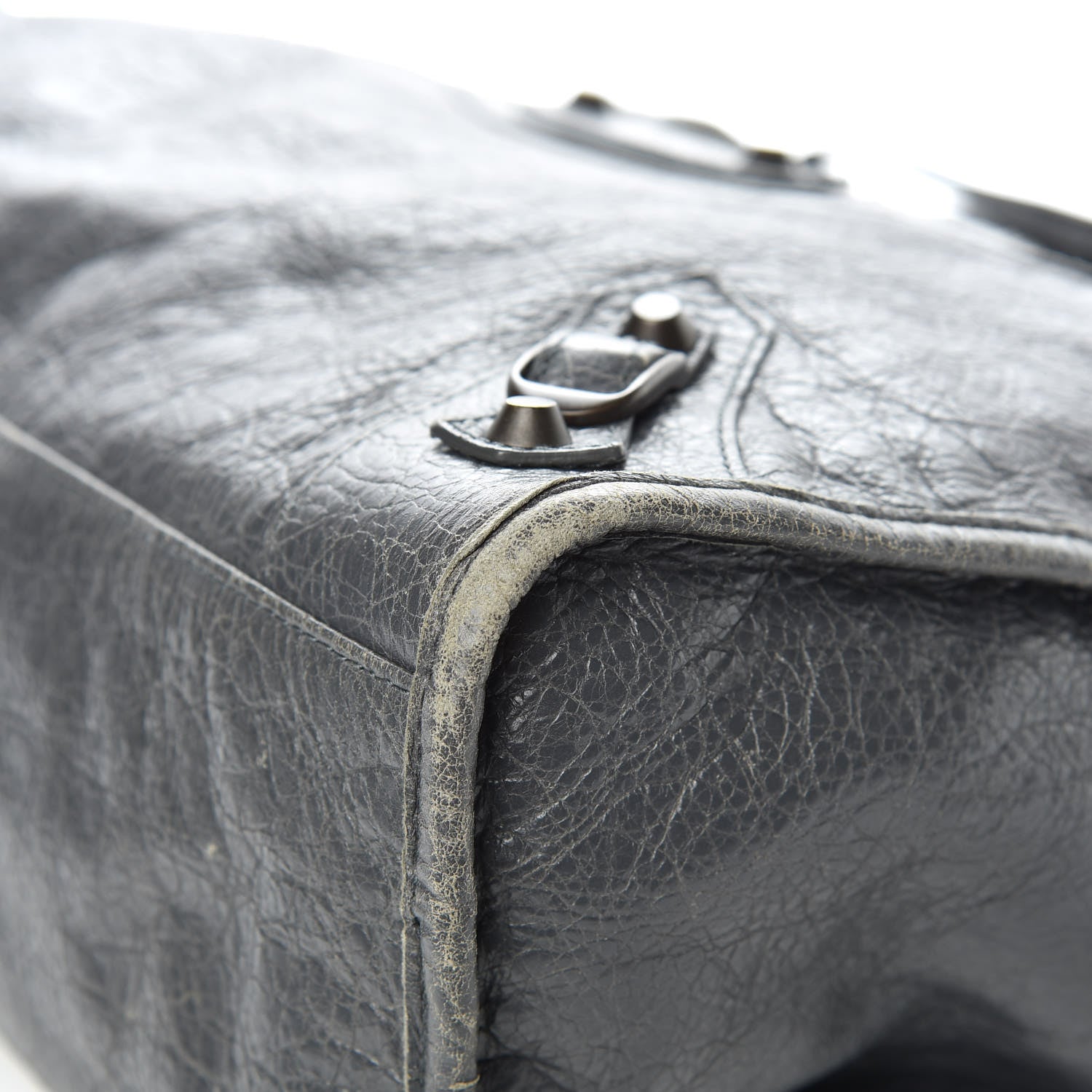 Balenciaga Agneau Classic Hardware City Gris Tarmac 10 of 13