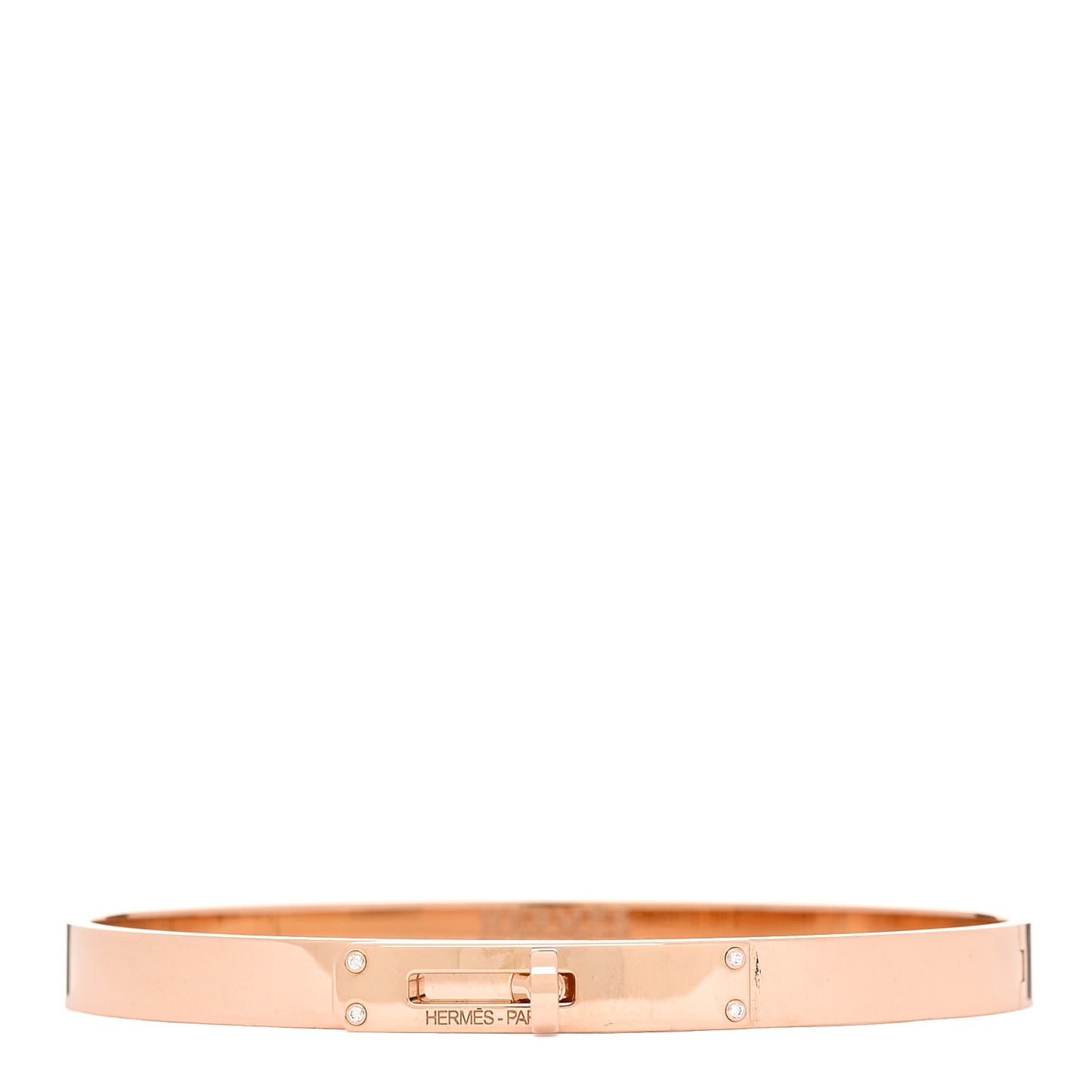 18K Rose Gold Diamond PM Kelly Bracelet LG