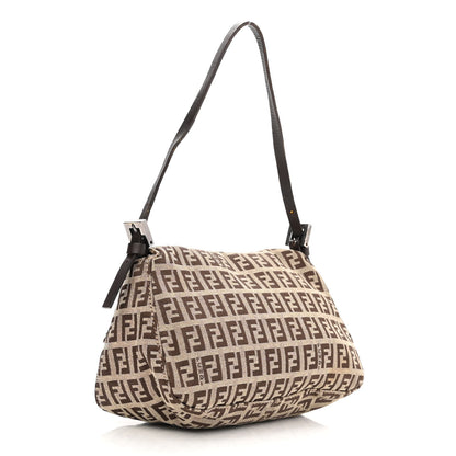 Fendi Zucchino Mini Mama Baguette Tobacco 2 of 11
