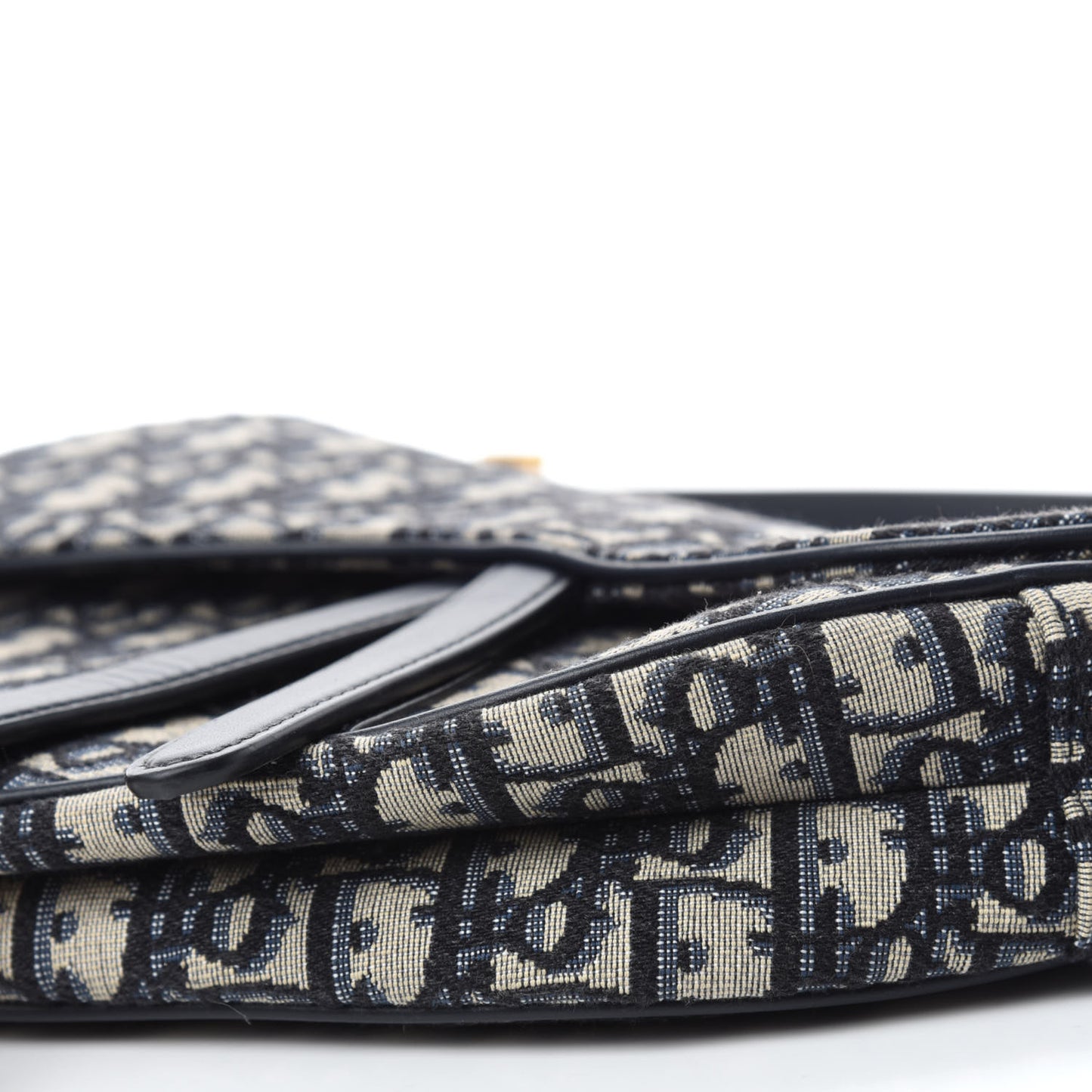 Oblique Saddle Bag Blue