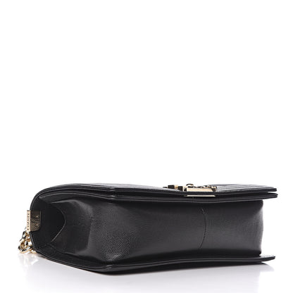 Chanel Caviar Quilted Medium Boy Flap Black 4 of 12