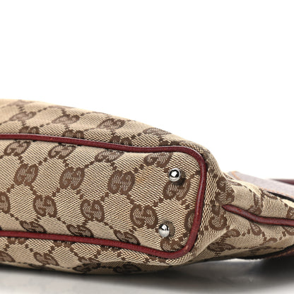 Gucci Monogram Shoulder Bag Red 9 of 14