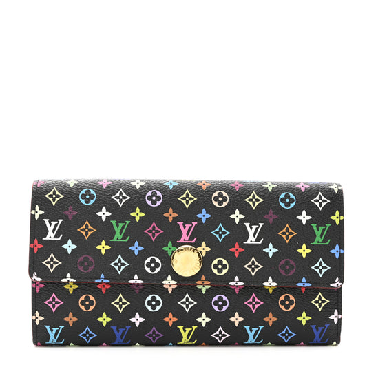 Monogram Multicolor Sarah Wallet Black Grenade