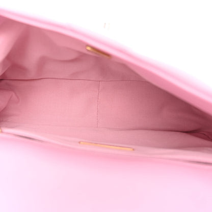 Chanel Lambskin Quilted Medium Chanel 19 Flap Pink 5 of 11