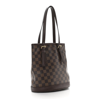 Louis Vuitton Damier Ebene Marais Bucket 23 3 of 10