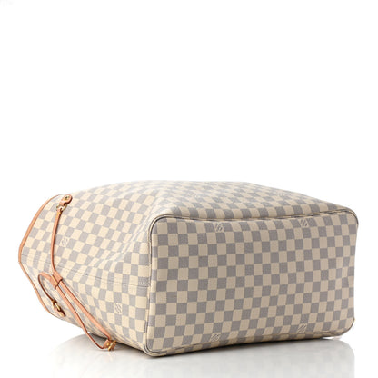 Louis Vuitton Damier Azur Neo Neverfull GM Rose Ballerine 5 of 21