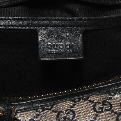 Gucci Crystal Monogram Joy Medium Boston Black 5 of 7