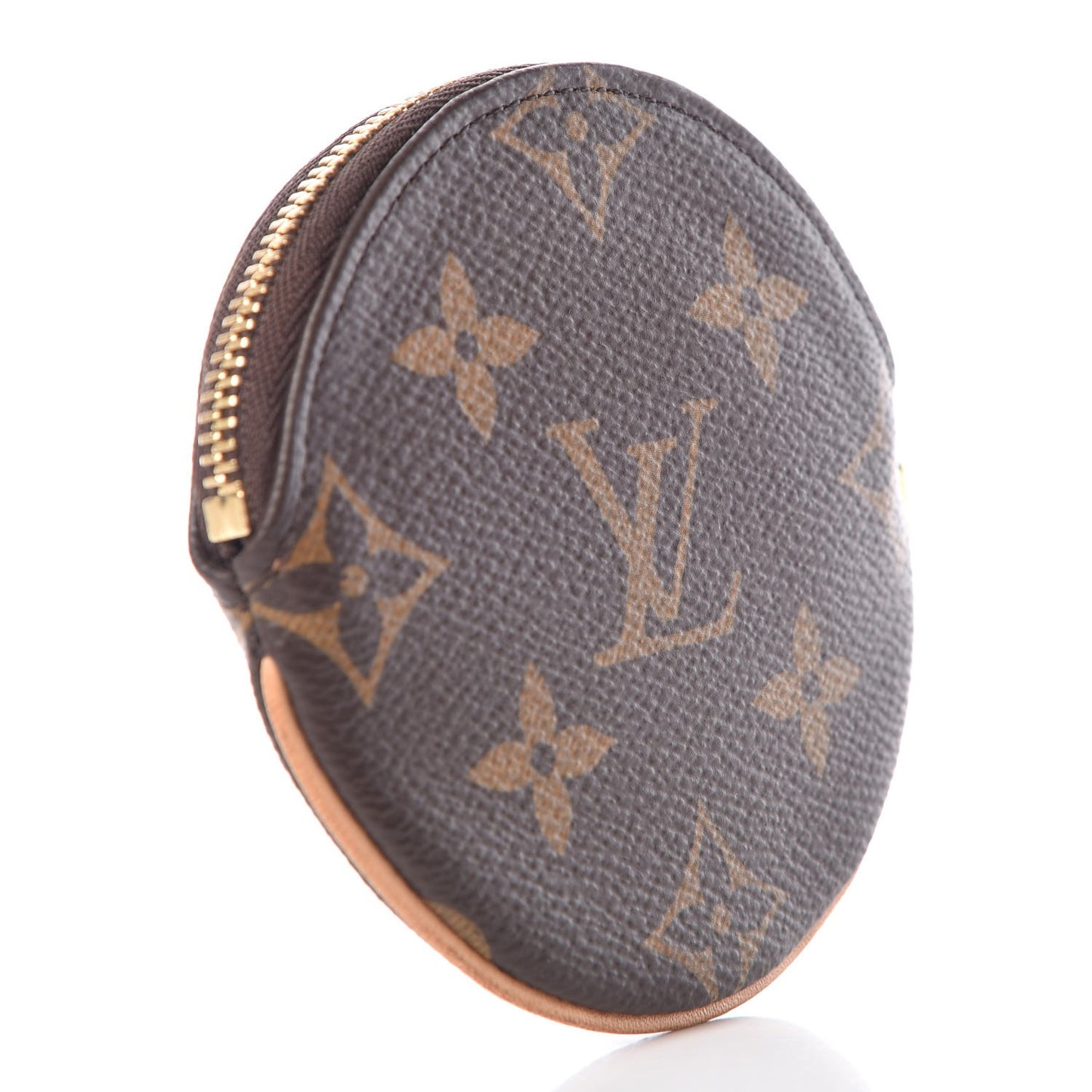 Monogram Round Coin Purse