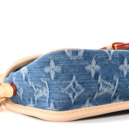 Louis Vuitton Monogram Denim Nano Diane Blue 8 of 9
