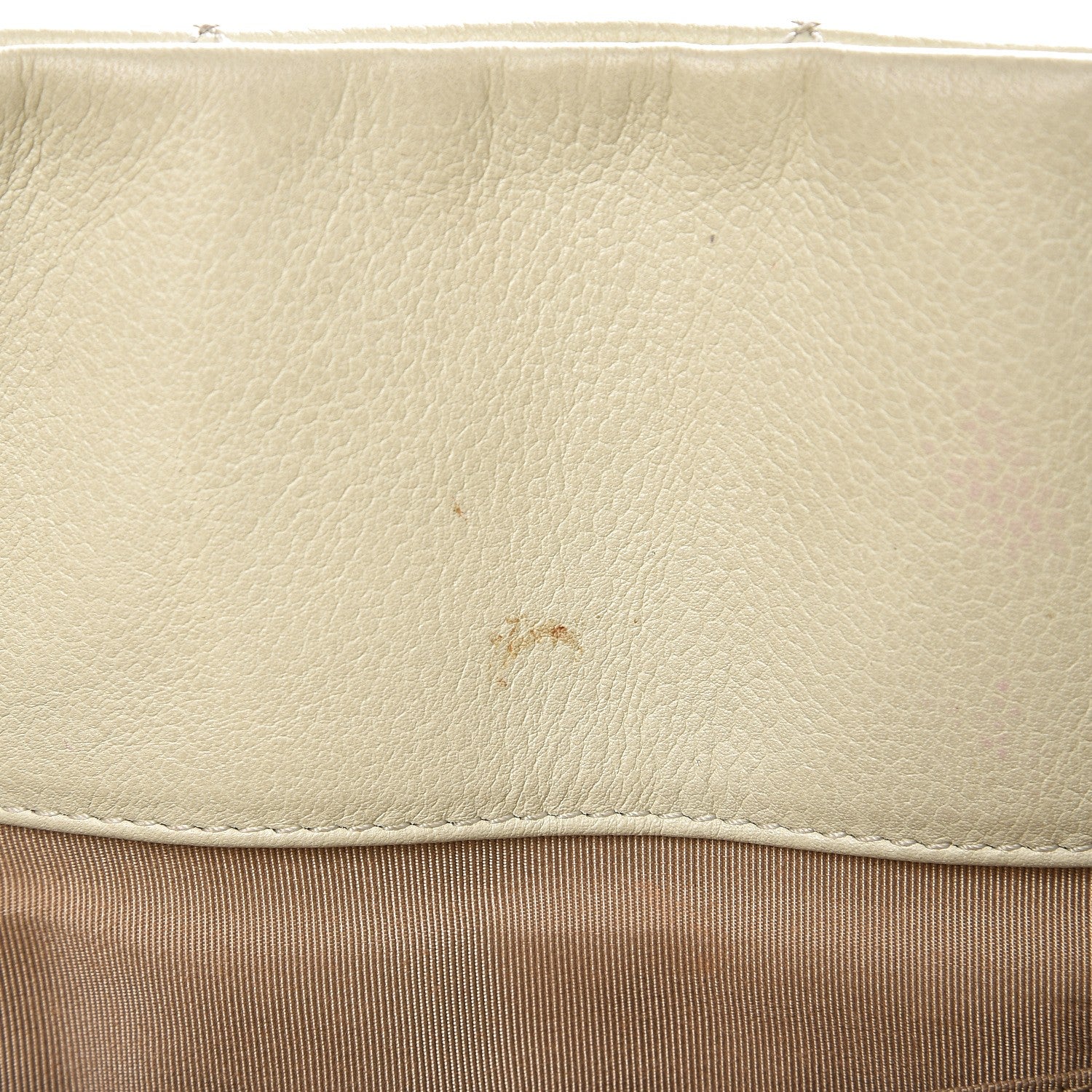 Chanel Caviar CC Timeless Soft Tote Off White 10 of 18