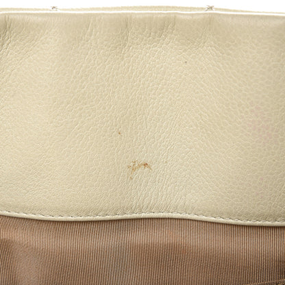 Chanel Caviar CC Timeless Soft Tote Off White 10 of 18