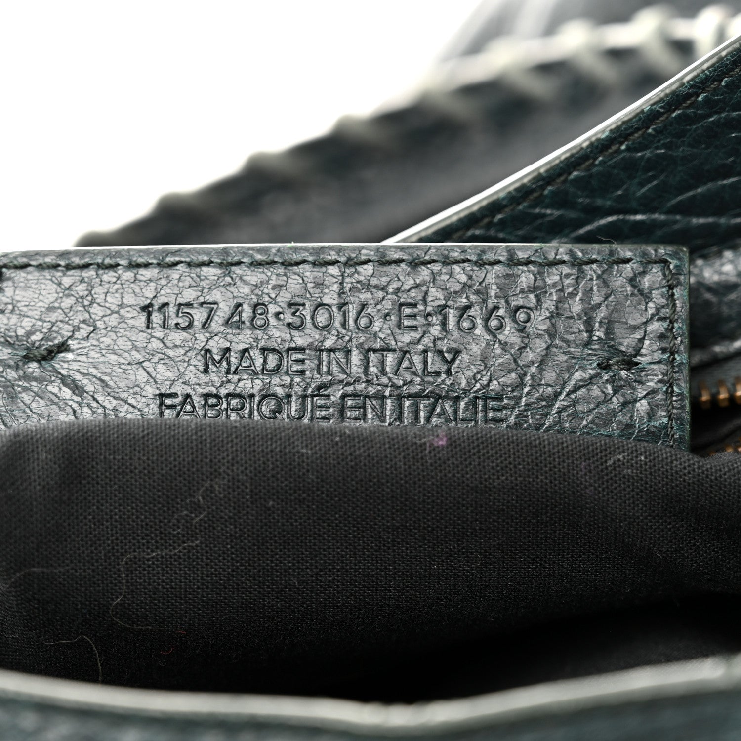 Balenciaga Agneau Classic Hardware City Vert Pinede 8 of 16